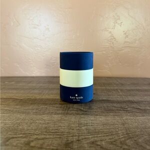 Kate Spade New York Drink Cozy Let's Chill Drink Cozy Navy Rugby Stripe